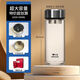 萬(wàn)象【清倉(cāng)特價(jià)處理】萬(wàn)象高檔單層鵝蛋玻璃杯男女士水杯茶杯時(shí)空知了 清倉(cāng)單層U929直杯 590ml