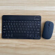 品怡 蓝牙键盘 手机平板外接无线键盘 彩色妙控磁吸ipad air键盘鼠标套 10寸黑色+电池款鼠标