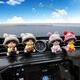 齊選車(chē)載香薰空調(diào)出風(fēng)口裝飾品擺件可愛(ài)蒙奇奇香氛香片汽車(chē)內(nèi)香水女生 萌奇奇【4個(gè)裝】