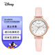 迪士尼（Disney）新款女士手表可愛學(xué)生初中生高中考試專用防水石英腕表 【新增粉色】11300P日期顯示