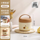 麥軒冬天保溫飯盒上班族帶飯便攜小型保溫桶單層飯桶可加熱不銹鋼湯碗 單層小熊 890ml #304不銹鋼食品級#