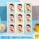 幼兒園入園照片1寸2寸背膠姓名貼防水證件照名字貼寶寶大頭貼打印 1寸卡通款40個(gè)【只能做一人照片】