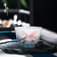 千紅窯 手工品茗杯陶瓷功夫茶具主人杯個(gè)人杯小單杯手工手繪茶碗 茶禪玉蘭-李江作品