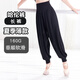 酷系兒童舞蹈褲女童練功服寬松哈倫褲黑色跳舞褲子長(zhǎng)褲中國(guó)舞服裝 標(biāo)準(zhǔn)款-哈倫褲 140 建議身高130-140cm