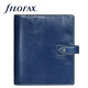 Filofax筆記本英國進(jìn)口高檔活頁(yè)手賬日程記事本真牛皮簡(jiǎn)約商務(wù)辦公會(huì )議禮品禮盒裝malden系列A5海軍藍028613