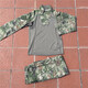 際華家紡正版新款際華蛙服夏季叢林蛙服長(cháng)袖水墨紋蛙服套裝單上衣單褲子 通用蛙服(上衣+褲子) 175/88