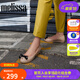 Melissa（梅麗莎）女士休閑單鞋經(jīng)典魚嘴芭蕾鞋33891 米色/黑色（AM782） 37