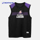 迪卡儂（DECATHLON）NBA青少年湖人籃網(wǎng)快船勇士緊身衣褲IVJ2 湖人緊身背心 10_11歲(141_150cm)
