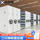 義利德密集架移動(dòng)密集柜手搖式密集檔案架資料架 一列三組每立方