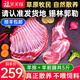 福羊天賜散養(yǎng)半只羊10斤 羊肉 生鮮 內(nèi)蒙古錫盟羊腿羊排羊蝎子 年貨禮盒 羔羊排2.5斤 + 羔羊前腿2.5斤