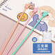 晨光(M&G) 兒童指讀棒閱讀教具教鞭戒尺小棒教棍早教小學(xué)生手指點讀棒教桿教師上課指揮棒教學(xué)棒專用 馬卡龍實色小號-3支+大小漢語拼音字母表