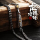 琢匠龍鱗項(xiàng)鏈男銀項(xiàng)鏈潮流銀飾古巴鏈鎖骨鏈?zhǔn)罪椖惺繒r(shí)尚飾品龍年禮物 龍鱗項(xiàng)鏈（更換顏色需聯(lián)系客服） 60cm（黑化銀色）