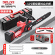 德力西電氣（DELIXI ELECTRIC）充電式鋰電池電鋸家用小型手持伐木鋸無(wú)刷電機無(wú)線(xiàn)戶(hù)外鋰電電鏈鋸 12寸快速調鏈款6.0AH兩電三鏈