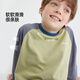 咕嚕日記【呼吸棉】?jì)和l衣秋冬打底衫男女童長(cháng)袖T恤新款貼身棉校服內搭 灰拼綠 120