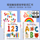 See Touch Feel 觸覺(jué)視覺(jué)嗅覺(jué)感官認知觸摸書(shū)First Sensory Book英文原版繪本ABC 123 Colors 啟蒙早教0-3歲兒童幼兒英語(yǔ) 全套4冊 可選單冊