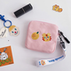 OEMG老虎刺繡零錢(qián)包帆布拉鏈硬幣包小學(xué)生卡通可愛(ài)迷你兒童小錢(qián)包中學(xué)