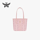 MCM  LIZ迷你輕霧粉手提包購物袋子母包女包托特包 輕霧粉 迷你