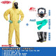 杜邦TychemC級連體防化服耐酸堿工作服化學(xué)品?；坊嶒灧雷o 全面罩套裝（綜合型防護） XL
