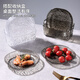 拜杰輕奢簡(jiǎn)約冰川紋家用吐骨碟餐桌垃圾盤(pán)桌面吐骨碟小盤(pán)子9件套