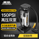 鳳凰（Phoenix）腳踩打氣筒自行車便攜式電動(dòng)電瓶車家用新型高壓充氣泵摩托車
