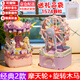 唯樂(lè)創(chuàng)想 WL-CREATIVE圣誕節(jié)七夕女孩生日禮物7-14歲兒童玩具音樂(lè)盒6-10歲女童樂(lè)高積木 【經(jīng)典2款】摩天輪+旋轉(zhuǎn)木馬