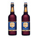 智美（Chimay）【原瓶進(jìn)口】比利時(shí)修道士精釀啤酒 智美藍帽啤酒雙支 750mL 2瓶