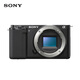 索尼（SONY）ZV-E10 半畫幅微單相機 單機身  美膚拍照 顏值機身 精準對焦 VLOG APS-C畫幅 黑色
