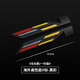 邁多多適用于凱迪拉克V車標(biāo)CT4/5/6 ATSL XTS XT4/5/6車身貼紙v標(biāo) 黑色 左邊+右邊】合金磨砂款