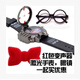 索冠名偵探柯南手表領結變聲器激光眼鏡基德兒童玩具限定版 柯南手表+激光變聲器+眼鏡 祖國版