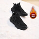 361°運動(dòng)鞋女秋冬季高幫加絨保暖棉鞋厚底休閑跑步鞋子女682442235A-6