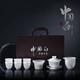 梵途 冰種玉瓷茶具套裝德化白瓷家用高檔羊脂玉蓋碗茶杯功夫茶具整套高端商務(wù)禮品 冰種玉瓷蓋碗套裝【美人杯】