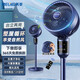 美菱（MeiLing）360空氣循環(huán)扇家用 臥室遙控電風(fēng)扇 落地扇輕音低噪循環(huán)對流風(fēng)扇 遙控香薰款-負離子凈化-京咚快遞