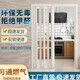 簡凡宜pvc折疊門推拉門廚房門移門隔斷開放式廚房驗收門陽臺門商鋪門 定制專拍