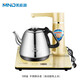 美能迪 抽水上水燒水壺一體自動(dòng)旋轉智能電熱水壺燒水壺桶裝水飲水機煮茶臺不銹鋼防燙取水器WA109 1L D款WA-109自動(dòng)旋轉上水金色