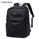 Colins Keirs雙肩包男士背包旅行包大容量商務(wù)電腦包2024新款高中大學(xué)生書(shū)包 黑色