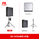 銳鷹（FALCONEYES） RX-24TDX雙色溫布燈LED補(bǔ)光燈攝影燈攝像燈便攜多功能頂燈影視燈 RX-24TDX標(biāo)配+燈架
