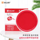 浩立信(LISON) φ80mm快干印臺印泥 紅色圓形透明外殼 財務(wù)辦公用品
