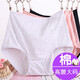 糖雅詩(shī)（Tangyashi）大碼女士?jì)妊澟兠薷哐置妹脙妊澟謒m全棉底檔加肥加大號短褲頭 3264【4條】酒紅+蝦粉+豆粉+紫色 5XL(165-185斤)