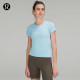 lululemon丨Swiftly Tech 女士运动短袖 T 恤 2.0 *Race 透气 LW3DZBS 蓝冷/蓝冷 6