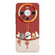 優(yōu)勛適用華為Mate70Pro手機殼硅膠全包紅色女mt60中國風(fēng)PRO+防摔紅色新年熊貓可愛卡通軟殼 【山茶紅-熊貓 平安喜樂】貓眼硅膠 華為 Mate 60