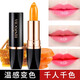 韓水仙（HINSOCHA） 變色口紅保濕滋潤補水女防干裂持久不易掉色變色唇膏情人節禮物 胡蘿卜素幻變變色唇膏