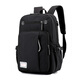 夢(mèng)凡客男士雙肩包15.6英寸初高中學(xué)生書(shū)包休閑大容量尼龍電腦包旅行包 黑色