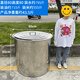 ZMR不銹鋼大桶商用帶蓋圓桶吊桶加厚燒水桶燉鍋超大容量湯鍋湯桶定制 直徑80高度80 超厚4.0