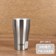 膳魔師（THERMOS）日本膳魔師春夏不銹鋼水杯子日式JDW大容量馬克杯啤酒杯飲料杯JDY JDY340 不銹鋼色 340ML 無(wú)蓋