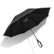 美度二折傘半自動(dòng)折疊晴雨傘兩用男士商務(wù)防風(fēng)雙人傘防曬遮陽(yáng)傘 商務(wù)黑