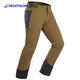 迪卡儂（DECATHLON）加絨長(cháng)褲男戶(hù)外防水防風(fēng)秋冬寬松直筒褲子運動(dòng)長(cháng)褲ODT1 棕色 L