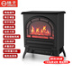 揚子歐式壁爐取暖器3d仿真火焰取暖爐暖氣爐暖風(fēng)機家用省電客廳 歐式經(jīng)典黑1800W-雙重火焰