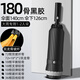 華笠180骨反向傘全自動折疊晴雨傘1.4米超大號男女雙人加固加厚結實抗 180骨1.4米防雨防曬-黑色雙人傘