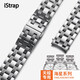 istrap天梭表帶T065鋼表帶適用1853原裝品質(zhì)恒意T065.430專(zhuān)用海星機械男鋼帶表鏈 19mm丨銀色【T065.430/407/930
