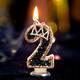 智多嫂創(chuàng)意皇冠生日數(shù)字蠟燭ins網(wǎng)紅成人派對(duì)兒童周歲蛋糕裝飾甜品插簽 2